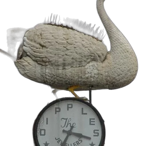 jewelry, animal, 3d render, photorealistic, concept art, large, swan, statue transparent PNG cut-out