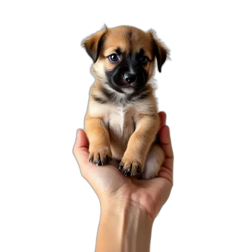 animal, staff, creature, weapon, photorealistic, 3d render, small, brown transparent PNG cut-out