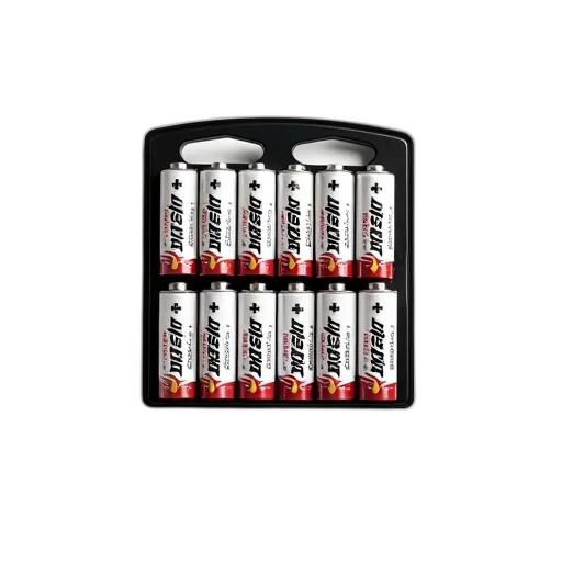 white, black, energizer, battery, pack, batteries, each, labeled transparent PNG cut-out