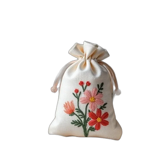 bottle, dress, flower, 3d render transparent PNG cut-out