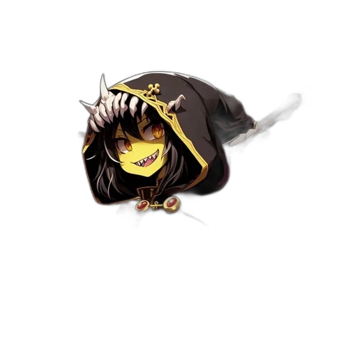 hat, dragon, crown, mask, concept art, fantasy art, anime, pixel art transparent PNG cut-out