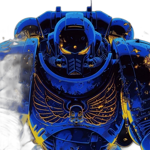 robot, dragon, weapon, concept art, 3d render, photorealistic, blue, futuristic transparent PNG cut-out