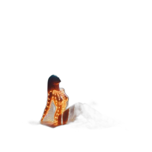 dress, jacket, bottle, hair, 3d render, concept art, pixel art, snow transparent PNG cut-out
