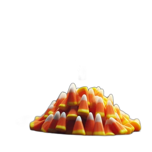 food, crown, hat, umbrella, 3d render, concept art, photorealistic, pixel art transparent PNG cut-out