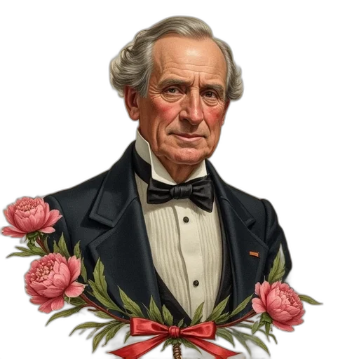 face, staff, flower, crown transparent PNG cut-out