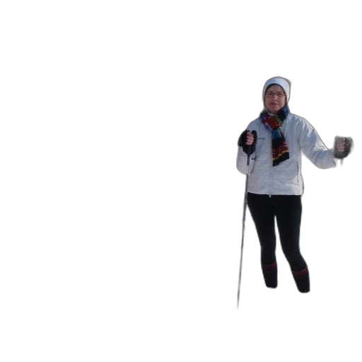 staff, jacket, 3d render, snow, three, women, pose, picture transparent PNG cut-out