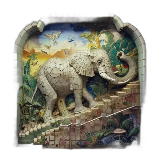 dragon, concept art, fantasy art, 3d render, photorealistic, earth tones, intricately, designed transparent PNG cut-out