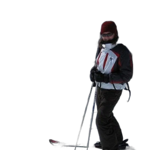 staff, jacket, robot, 3d render, photorealistic, concept art, snow, person transparent PNG cut-out