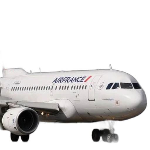 3d render, air, france, airplane, runway, cloudy, sky, background transparent PNG cut-out