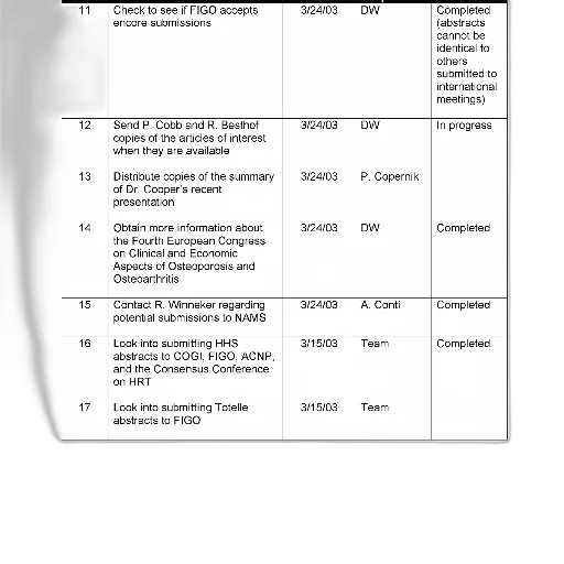 screenshot, document, table, listing transparent PNG cut-out