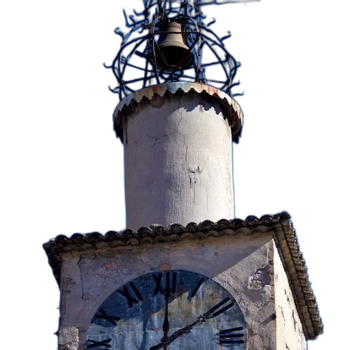 building, staff, bottle, crown, 3d render, photorealistic, concept art, clock transparent PNG cut-out