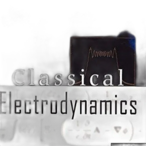 cover, classical, electrodynamics, features, blue, black, abstract, design transparent PNG cut-out