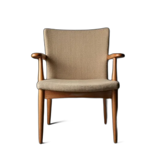 furniture, staff, dress, crown, 3d render, photorealistic, earth tones, beige transparent PNG cut-out