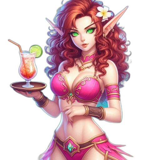 food, staff, fantasy art, concept art, pixel art, anime, neon, colorful transparent PNG cut-out