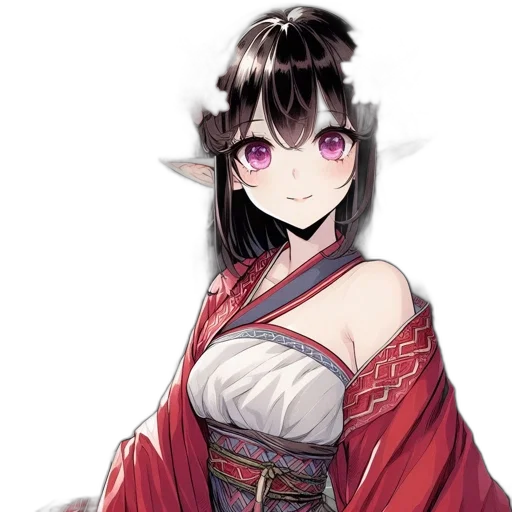 dragon, staff, dress, mask, fantasy art, anime, pixel art, concept art transparent PNG cut-out