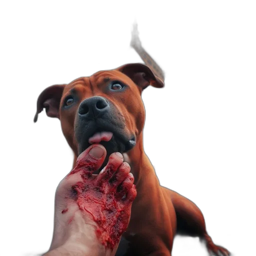 animal, creature, food, face, photorealistic, concept art, 3d render, brown transparent PNG cut-out