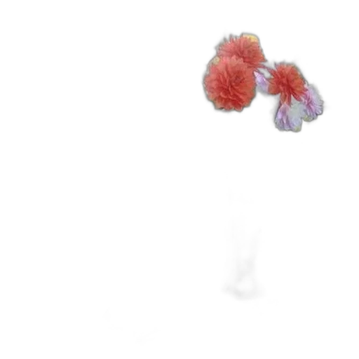 flower, crown, hair, weapon, photorealistic, concept art, 3d render, watercolor transparent PNG cut-out