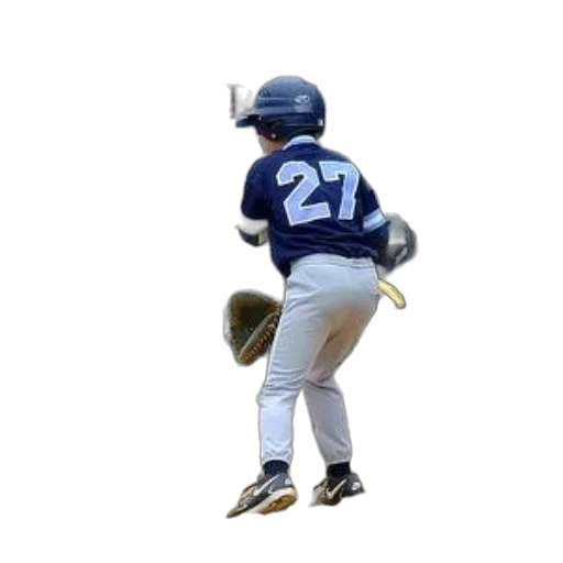 animal, robot, weapon, photorealistic, baseball, player, number, his transparent PNG cut-out