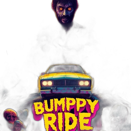 car, concept art, comic book art, cartoon, pixel art, poster, advertises, horror transparent PNG cut-out