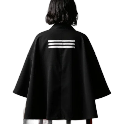 jacket, dress, umbrella, hair transparent PNG cut-out