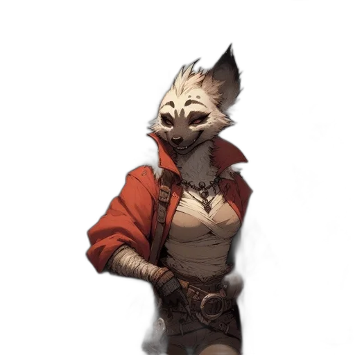 staff, mask, creature, animal, concept art, fantasy art, 3d render, pixel art transparent PNG cut-out