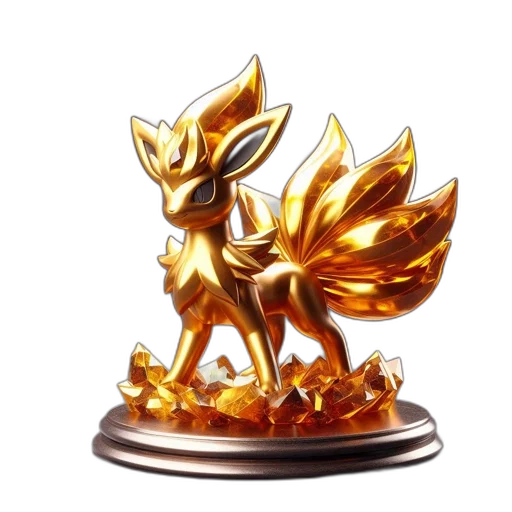 dragon, crown, 3d render, concept art, fantasy art, golden, figurine, features transparent PNG cut-out