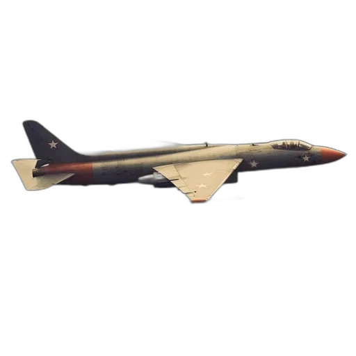 weapon, 3d render, concept art, photorealistic, military, jet, red, star transparent PNG cut-out