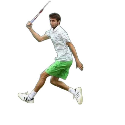 staff, pixel art, cartoon, photorealistic, concept art, green, tennis, player transparent PNG cut-out