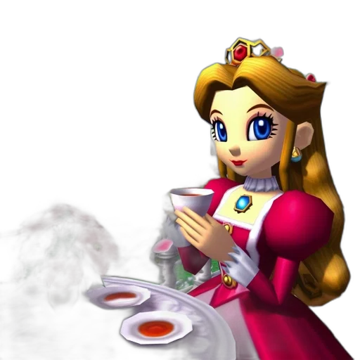food, dress, robot, staff, 3d render, concept art, pixel art, photorealistic transparent PNG cut-out