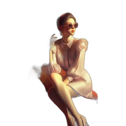 dress, staff, jewelry, concept art, photorealistic, pixel art, oil painting, neon lights transparent PNG cut-out