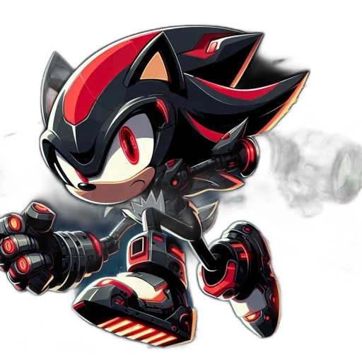 weapon, concept art, pixel art, comic book art, cartoon, dark, animated, sonic transparent PNG cut-out