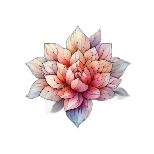 flower, crown, jewelry, watercolor, photorealistic, 3d render, pixel art, pastel transparent PNG cut-out