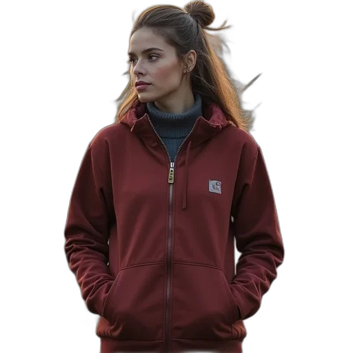 jacket, staff, women, carhartite transparent PNG cut-out