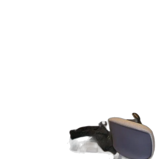 shoes, robot, staff, weapon, 3d render, concept art, photorealistic, vaporwave transparent PNG cut-out