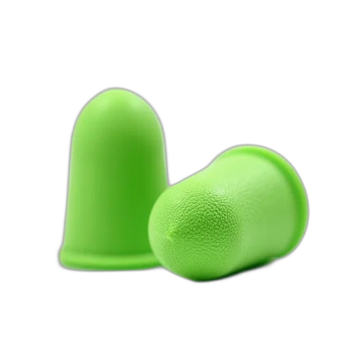 furniture, hat, jewelry, shoes, 3d render, green, pair, earplugs transparent PNG cut-out