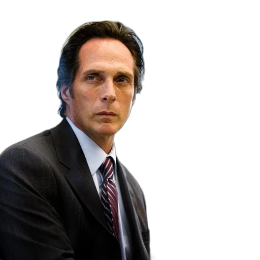 face, hair, animal, staff, photorealistic, man, suit, striped transparent PNG cut-out