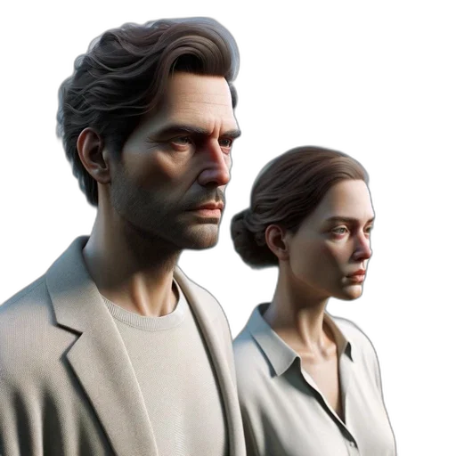 jacket, concept art, 3d render, photorealistic transparent PNG cut-out