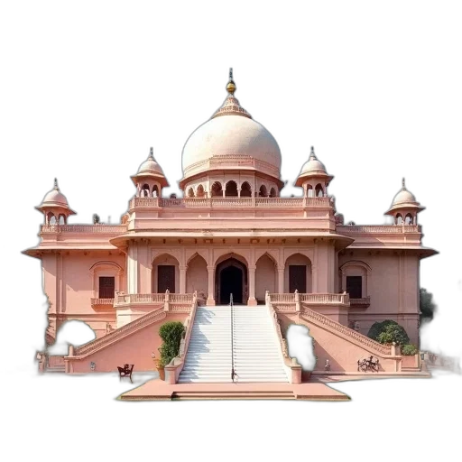 building, 3d render, photorealistic, pencil sketch, concept art, large, ornate, multiple transparent PNG cut-out