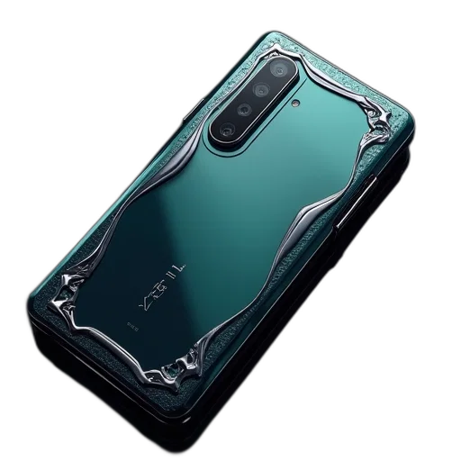 cyberpunk, 3d render, vertu, ascent, latest, smartphone transparent PNG cut-out