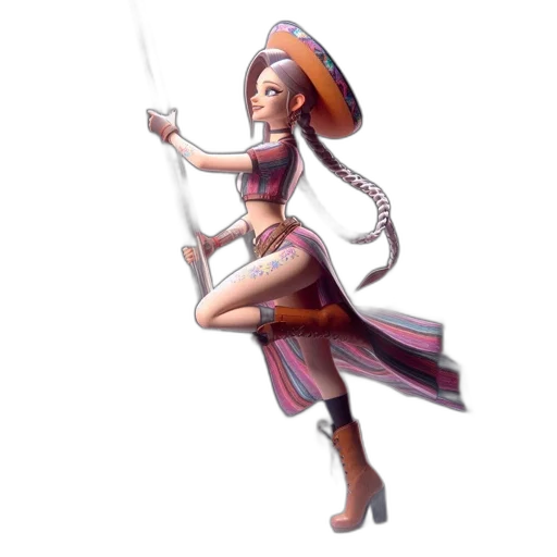 staff, dress, sword, weapon, concept art, fantasy art, pixel art, 3d render transparent PNG cut-out