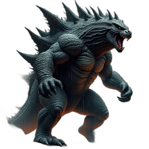 creature, dragon, animal, concept art, 3d render, fantasy art, photorealistic, detailed transparent PNG cut-out