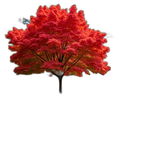 tree, crown, flower, hair, 3d render, photorealistic, concept art, pixel art transparent PNG cut-out