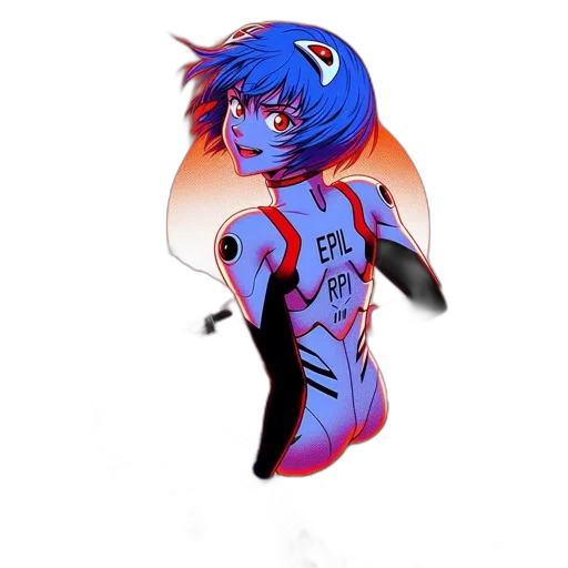dress, robot, creature, mask, anime, concept art, pixel art, fantasy art transparent PNG cut-out