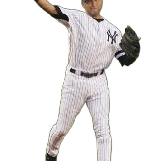animal, creature, baseball, player, wearing, white, pinstripe, uniform transparent PNG cut-out