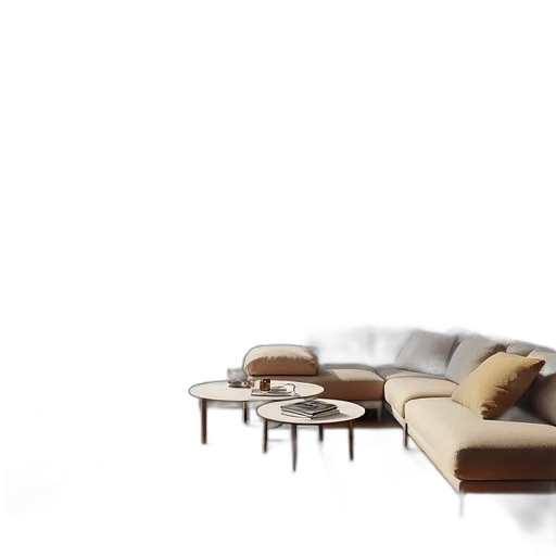 furniture, 3d render, photorealistic, concept art transparent PNG cut-out