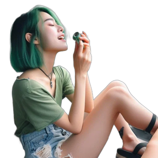 jewelry, dress, food, bottle, photorealistic, oil painting, 3d render, vaporwave transparent PNG cut-out