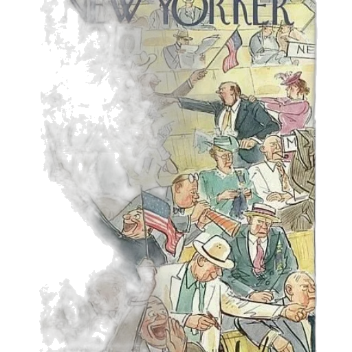 staff, umbrella, concept art, watercolor, comic book art, fog, fire, city street transparent PNG cut-out