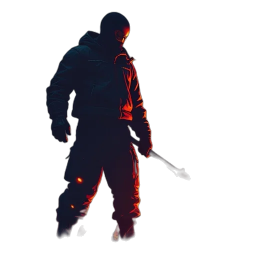 sword, jacket, weapon, staff transparent PNG cut-out