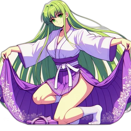 dress, dragon, jacket, staff, pixel art, anime, fantasy art, concept art transparent PNG cut-out
