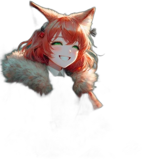 creature, staff, weapon, animal, watercolor, anime, fantasy art, pixel art transparent PNG cut-out